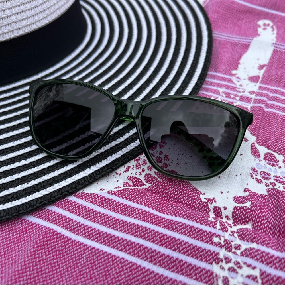 Ralph Lauren Sunglasses, green/black, NWOT - Picture 6 of 11